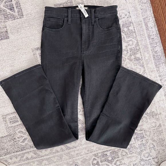 Madewell High Rise Flare Jeans NWT Size 27 - Picture 3 of 9